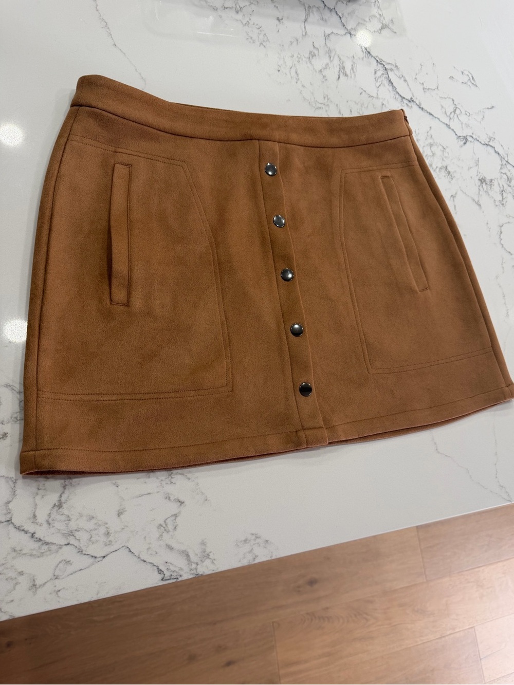 Joe Fresh Suede mini skirt